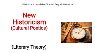 New Historicism Literary Theory all Important concepts are explained in detail UrduHindi [upl. by Kcinimod]