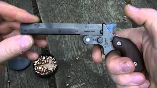 Derringer REX L 4 střelba na 15 m [upl. by Nilrak]