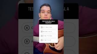 Teste de Ouvido  Qual é a sequência violão [upl. by Vaughn]