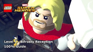 LEGO Marvel Superheroes Level 7 Bifrost Reception GameplayWalkthrough Xbox One [upl. by Farmann]