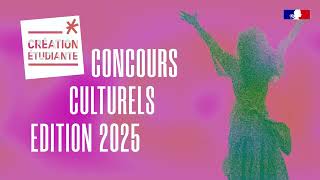 Concours Culturels 20242025 au Crous Bretagne [upl. by Moyra824]