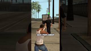 Os POLICIAIS enxergam de COSTAS em cada GTA gta grandtheftauto gtav jogos [upl. by Nylyaj560]