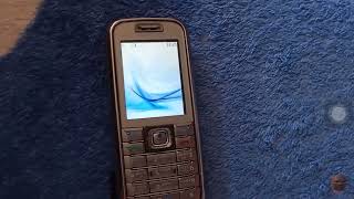 Nokia 6233 battery low [upl. by Adonis]