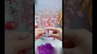 Beadwork tutorial art and craft diy beadwork embroidery handmade [upl. by Dhar]