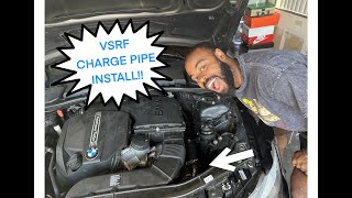 BMW N55 VRSF Charge Pipe DIY [upl. by Moureaux]