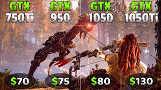 GTX 750 Ti vs GTX 950 vs GTX 1050 vs GTX 1050 Ti  Hottest GPUs Comaprison😉 [upl. by Oicaroh]