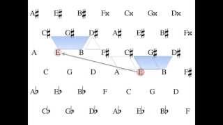 Tonnetz Analysis of Chopin Emajor Prelude [upl. by Olbap547]