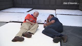 Mattress Mack laughs off breakin after thieves miss Astros tickets [upl. by Atsylac]