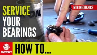 How To Service Your Bearings  Mountain Bike Maintenance [upl. by Acinoda812]