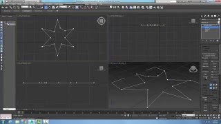 3ds Max 0619 Editable Spline Geometry Rollout Chamfer [upl. by Viviana]