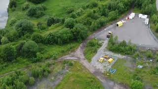 Searching for Abandoned Train Carriages at Healey Mills Train Depot [upl. by Srini]