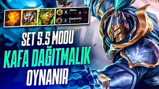 SET 55 MODU KAFA DAĞITMALIK OYNANIR  HOLYTHOTH TFT [upl. by Eseilana]