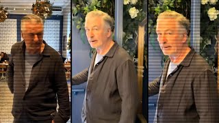 Alec Baldwin Hits Phone of ProPalestine Protester After Being Heckled in Coffee Shop [upl. by Margherita671]