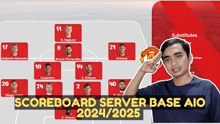 PES 2021 Scoreboard Server Base AIO Season 2425 [upl. by Salsbury]