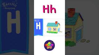 H Phonics  Letter H  Alphabet song  Learn phonics for kids shorts [upl. by Hannasus]