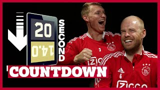 20 SECOND COUNTDOWN 3 ⏱️  Klaassen 🆚 Schuurs  Ja jij bent team Davy [upl. by Ammadas]