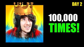 SAYING KREEKCRAFT 100000 TIMES DAY TWO [upl. by Allets]