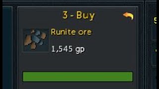 Runite ore is level 50 mining in RS3 [upl. by Haym218]