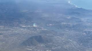 Over the USMexico Border  AC1094 SAN to YYZ  26 Jan 24 [upl. by Oswald]