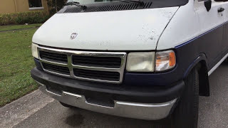 1997 Dodge B3500 Maxiwagon 15 passenger bus SAVED FROM THE CRUSHER [upl. by Placeeda]