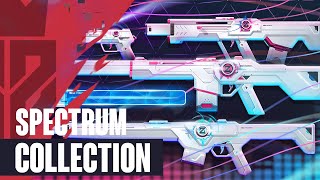 Spectrum Skins Showcase ZEDD Skins  Valorant Spectrum Collection [upl. by Ahseena]