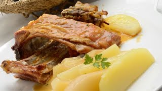 Receta de cordero al horno con patatas  Karlos Arguiñano [upl. by Barbara-Anne]