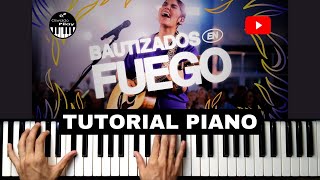 TUTORIAL PIANO BAUTIZADOS EN FUEGO MONTESANTO [upl. by Lebazej]