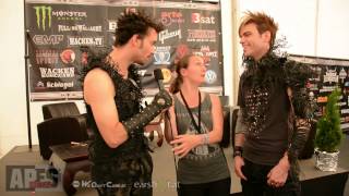 Interview with Ehrlich Brothers at WOA 2014 [upl. by Llednew]