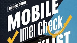 How to Check IMEI on Your Phone Easy Method2024 [upl. by Ahtiekal]