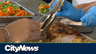 Students help prepare meals for food banks and shelters [upl. by Oj923]