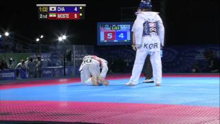 2013 WTF World Taekwondo Championships Final  Male 58kg [upl. by Ellertnom964]