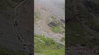 Pyg Track Snowdon Wales wales hiking snowdon [upl. by Nosbig]