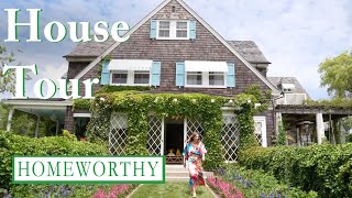 HOUSE TOUR  Inside The Restored Grey Gardens  East Hampton NY [upl. by Nalid]