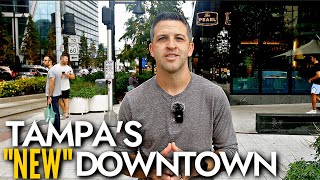 Tampa Floridas Downtown Is Revamped And LOOKS AMAZING [upl. by Yatnahc798]