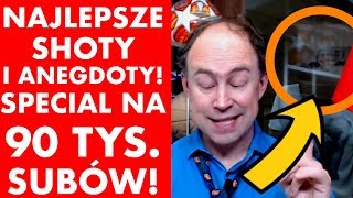 Michał Pol  najlepsze SHOTY i ANEGDOTY  SPECIAL na 90 tysięcy subów [upl. by Porcia36]