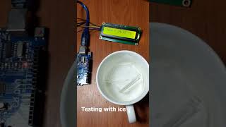 Simplest Electronic Thermometer only 4 components  50 to 300 Celsius [upl. by Auqeenwahs]