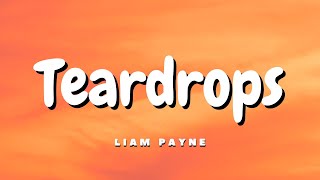 Liam Payne  Teardrops Lyrics  Tribute to Liam Payne Cover [upl. by Piwowar92]