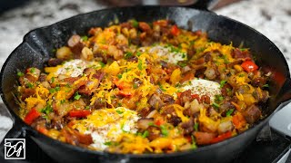 OnePan Breakfast Skillet Recipe [upl. by Lomax]