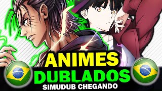 SIMUDUB ANIME DUBLADO NA CRUNCHYROLL [upl. by Sessler150]