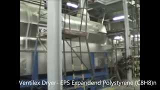 EPS beads Expanded Polystyrene Dryer Ventilex [upl. by Lenoel]