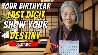 Discover the Surprising Meaning Behind the Last Digit of Your Birth Year ✨ Unveiling Buddhist Wisdom [upl. by Arayc]