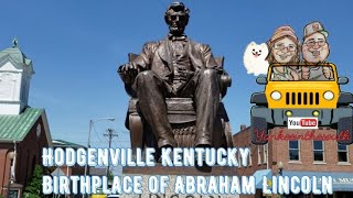 Hodgenville Kentucky Birthplace of Abraham Lincoln Abraham Lincoln museum walk through [upl. by Rehprotsirhc]