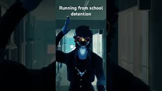 Running from School detention music slowed vrchat global viral viralvideo memes support [upl. by Hsirk]