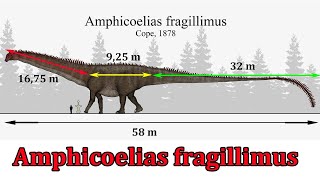 Khủng long Amphicoelias  Con vật dài nhất Trái Đất  fragillimus  altus  Diplodocus  THẾ GIỚI ƠI [upl. by Budde]