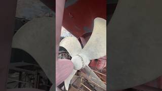 Rudder Bearing Clearance measurement marine marinelife merchantnavy drydock ship mariners [upl. by Ignatz]