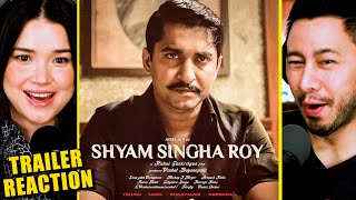 SHYAM SINGHA ROY  Nani Sai Pallavi Krithi Shetty  Trailer Reaction by Jaby Koay amp Achara Kirk [upl. by Fanchette827]