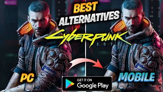 Top 5 New Cyberpunk 2077 Alternative Games For Android 2021  Games Like Cyberpunk 2077 Android [upl. by Eidassac275]