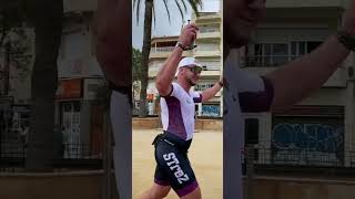 IronMan Calella Barcelona 2024 calella triathlon barcelona sports cycling ironman [upl. by Nylireg750]