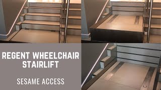 Regent Wheelchair Stair Lift In London [upl. by Timmie]