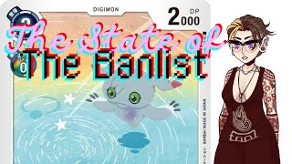 The State of the Banlist BT17  Digimon TCG [upl. by Laertnom]